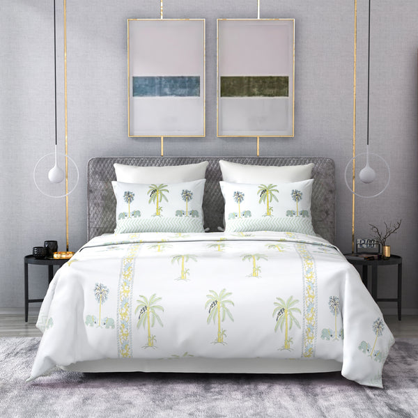 Blockprint Cotton Bedsheet- 01