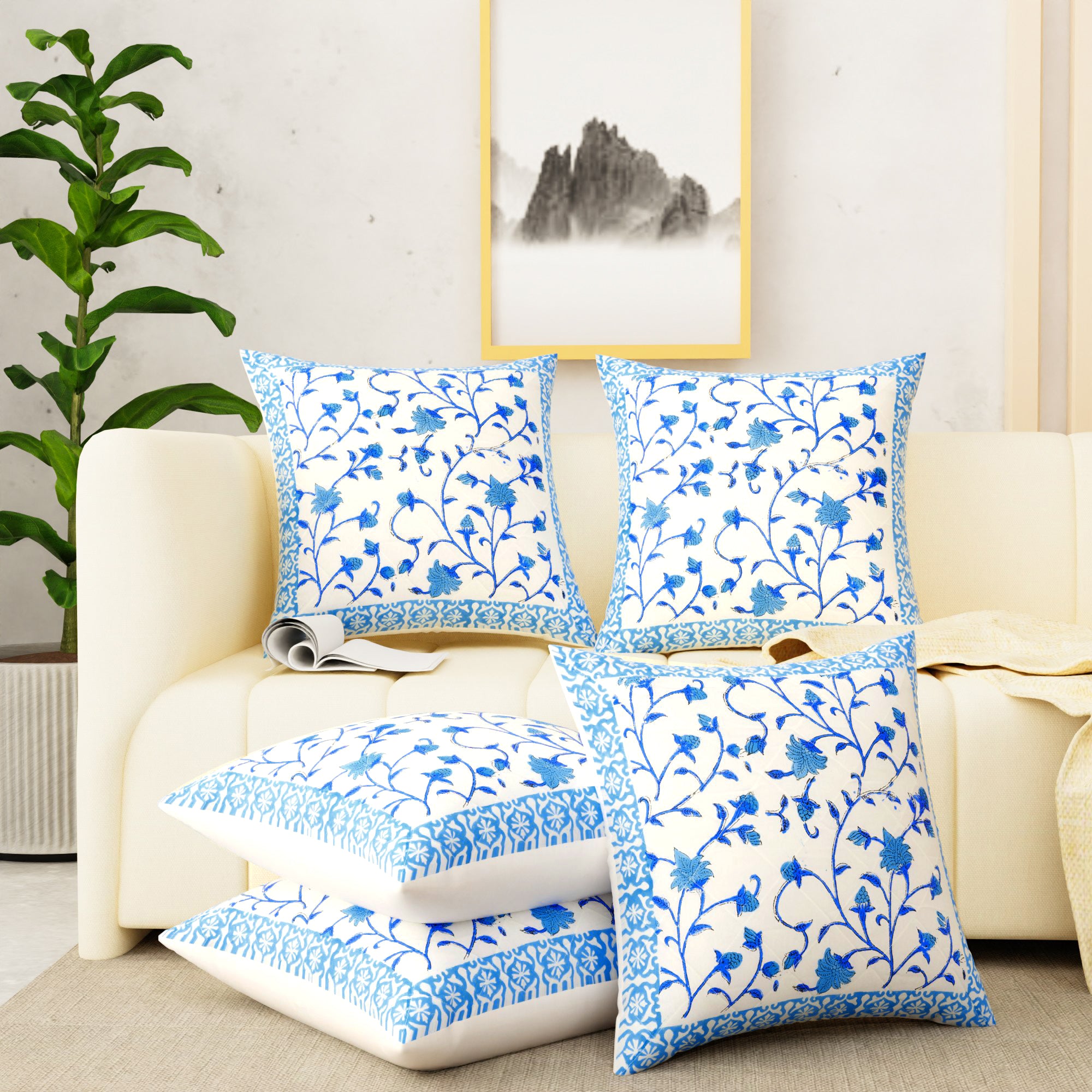 Quilted Cushion Covers Tatvikahomes